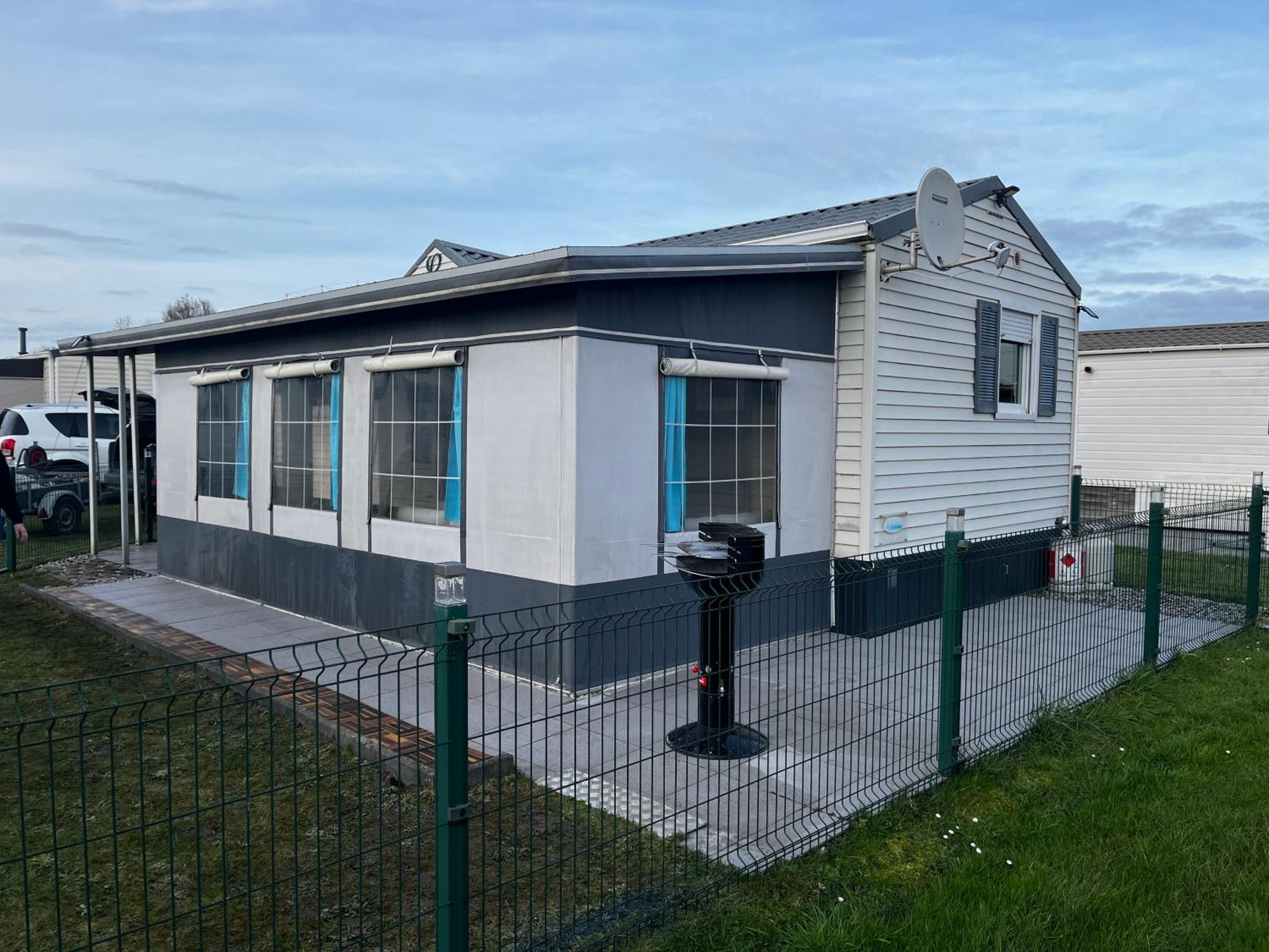 Luxe Stacaravan Albatros - 51 Bredene Extérieur photo